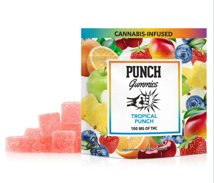 Tropical Punch Gummies 100mg