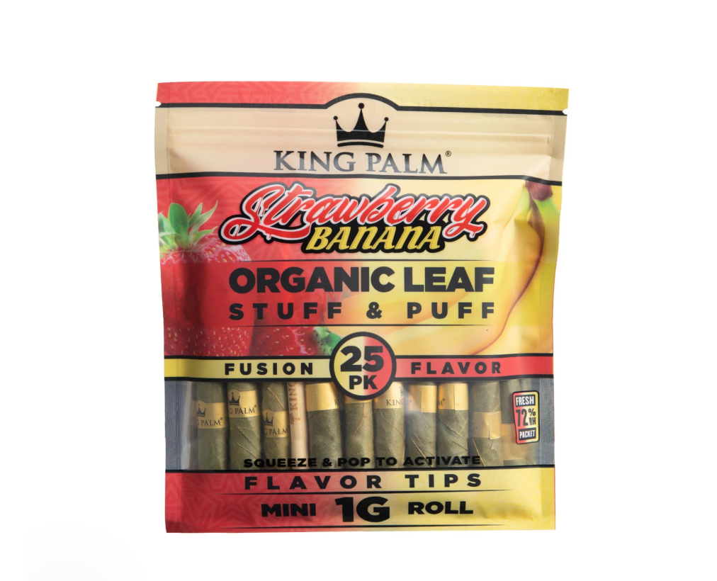 25 Mini Rolls - Strawberry Banana